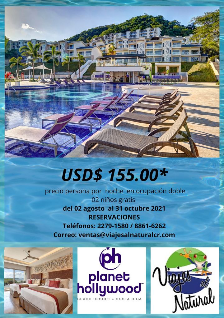 Para esas vacaciones en familia o pasar la luna de miel, o bien solo ir a descansar.